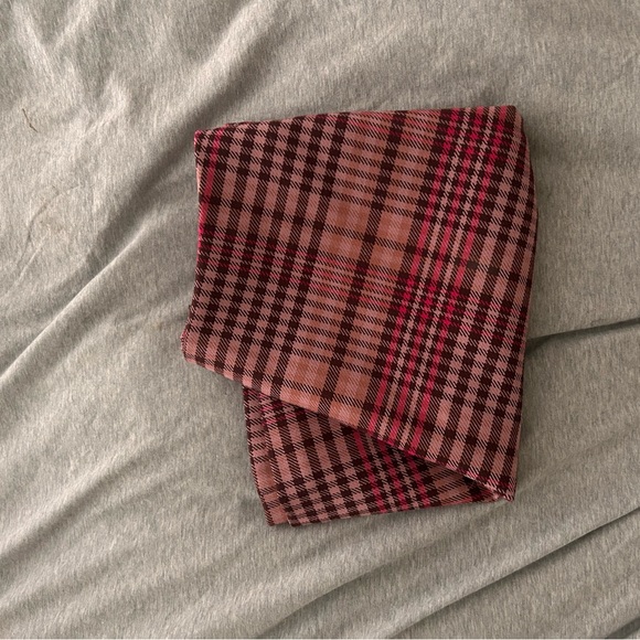 Aritzia Wilfred Pink Plaid Mini Skirt - Picture 4 of 4
